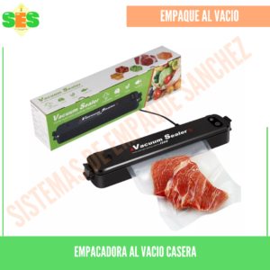 Empacadora al vacio casera de bolsa grofada Ref. Vacuum Sealer