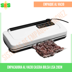 Empacadora al vacio casera de bolsa lisa Ref. SP200
