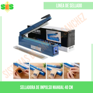 Selladora de impulso manual Ref.40cm