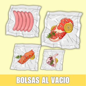 Rollos de bolsa grofada / texturizada