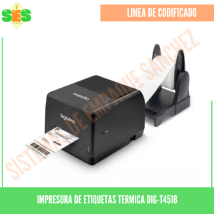 Impresora de etiquetas digital Pos DIG- T451B
