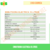 Embutidora electrica Ref.10 litros