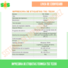 Impresora de etiquetas TSC TE200